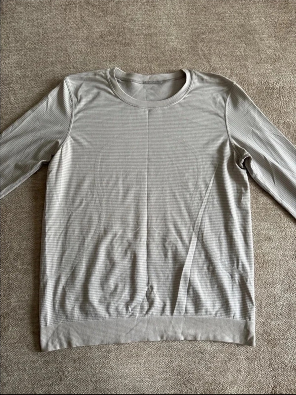 lululemon athletica Light Gray Crewneck Sweater - Women